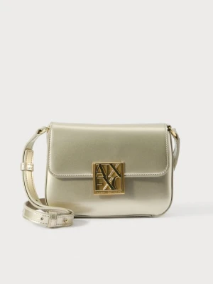 Torba na ramię Armani Exchange beżowy