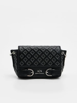 Torba na ramię Armani Exchange czarny