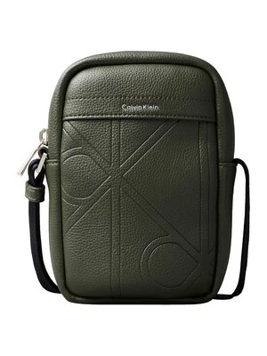 Torba na ramię Calvin Klein ciemnozielony