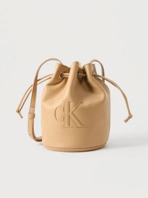 Torba na ramię Calvin Klein beżowy