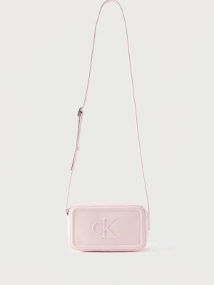 Torba na ramię Calvin Klein jasnoróżowy