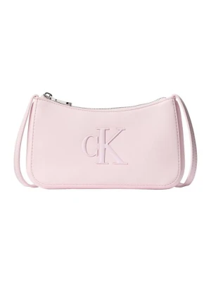 Torba na ramię Calvin Klein jasnoróżowy