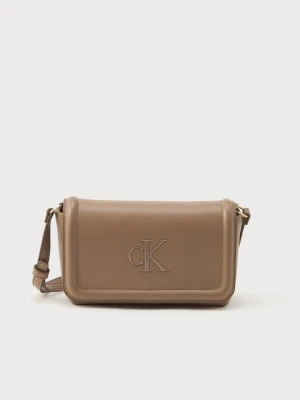 Torba na ramię Calvin Klein taupe