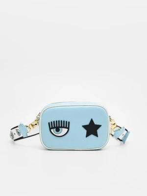 Torba na ramię Chiara Ferragni niebieski