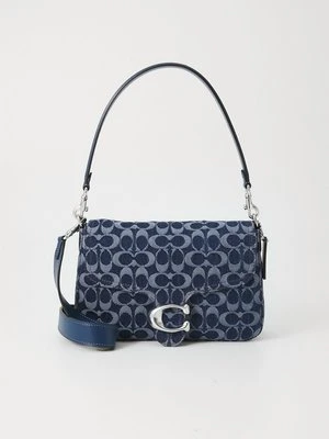 Torba na ramię Coach niebieski denim