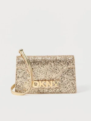 Torba na ramię DKNY w kolorze złota
