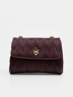 Torba na ramię Dune London bordowy