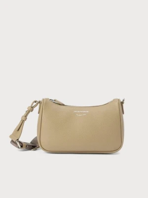 Torba na ramię Emporio Armani beżowy