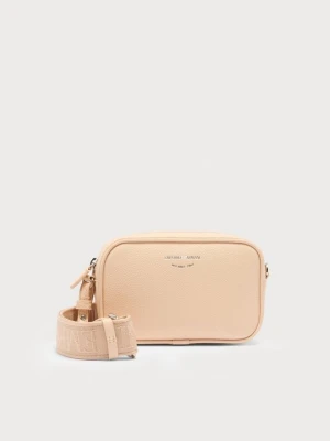Torba na ramię Emporio Armani brązowy