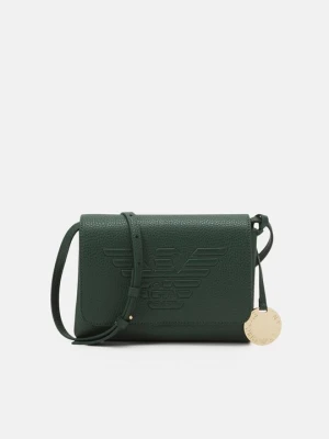 Torba na ramię Emporio Armani ciemnozielony