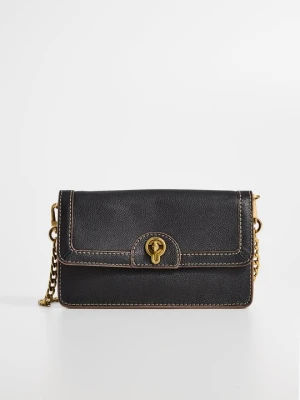 Torba na ramię Fossil czarny