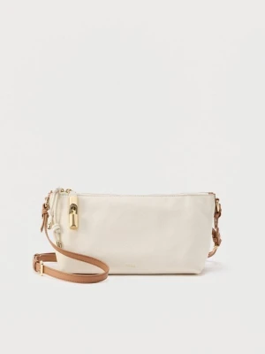 Torba na ramię Furla mleczny