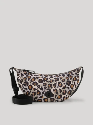 Torba na ramię  Giocoso Leo Ivy w kolorze koniakowym/beżowym/czarnym ze zwierzęcym wzorem Joop