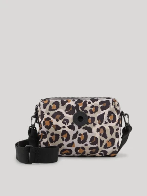 Torba na ramię Giocoso Leo Loretta w kolorze koniakowym/beżowym/czarnym ze zwierzęcym wzorem Joop