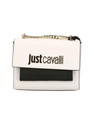Torba na ramię Just Cavalli biały