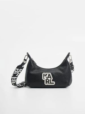 Torba na ramię KARL LAGERFELD czarny