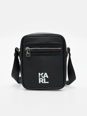 Torba na ramię KARL LAGERFELD czarny