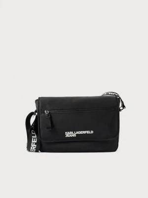 Torba na ramię KARL LAGERFELD czarny