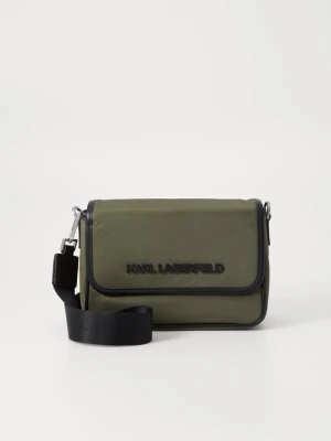 Torba na ramię KARL LAGERFELD khaki