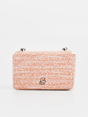 Torba na ramię KARL LAGERFELD pomarańczowy