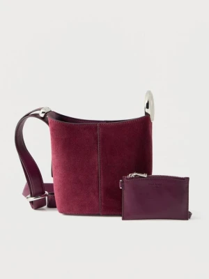 Torba na ramię Kate Spade ciemnoliliowy