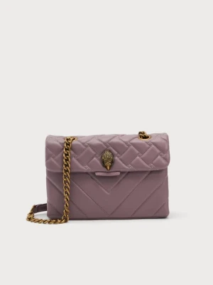 Torba na ramię Kurt Geiger liliowy