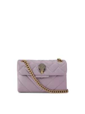 Torba na ramię Kurt Geiger liliowy