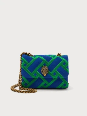 Torba na ramię Kurt Geiger niebieski