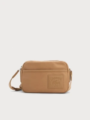 Torba na ramię Lacoste beżowy