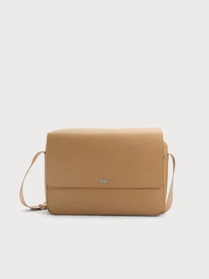 Torba na ramię Lacoste beżowy