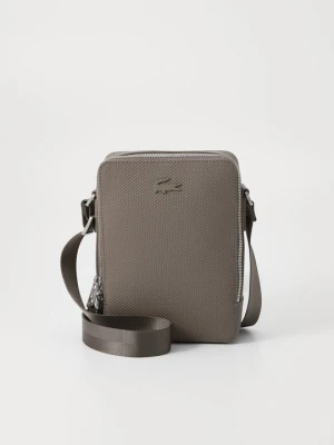 Torba na ramię Lacoste ciemnobrązowy