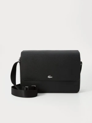 Torba na ramię Lacoste czarny