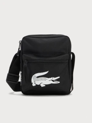 Torba na ramię Lacoste czarny