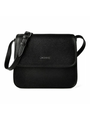Torba na ramię Lacoste czarny