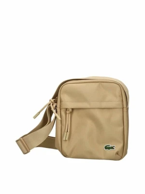 Torba na ramię Lacoste jasnobrązowy