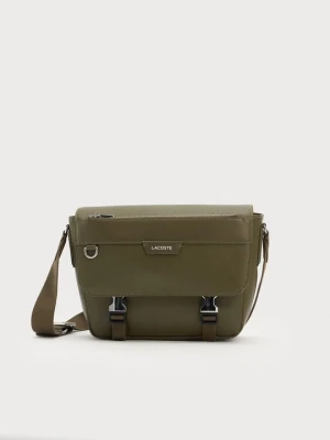 Torba na ramię Lacoste oliwkowy