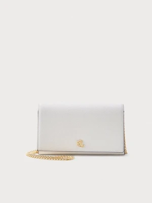 Torba na ramię Lauren Ralph Lauren biały