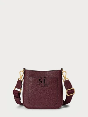 Torba na ramię Lauren Ralph Lauren bordowy