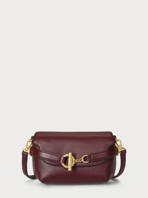 Torba na ramię Lauren Ralph Lauren bordowy