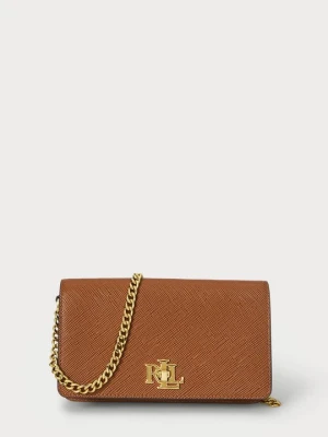 Torba na ramię Lauren Ralph Lauren brązowy