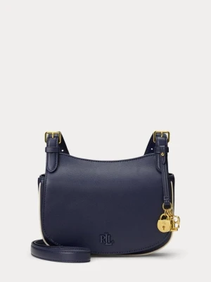Torba na ramię Lauren Ralph Lauren granatowy