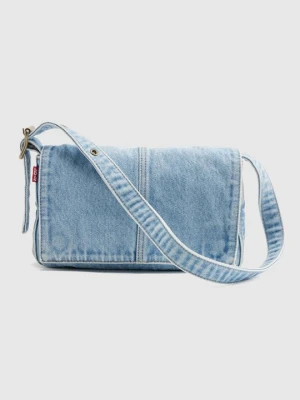 Torba na ramię Levi's niebieski denim
