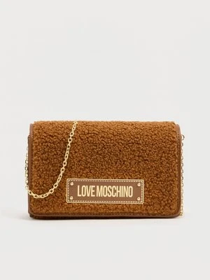 Torba na ramię LOVE MOSCHINO brązowy