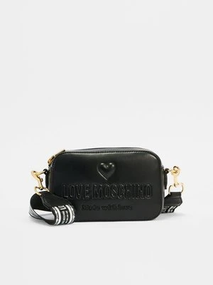 Torba na ramię LOVE MOSCHINO czarny