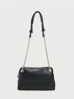 Torba na ramię LOVE MOSCHINO czarny melanż