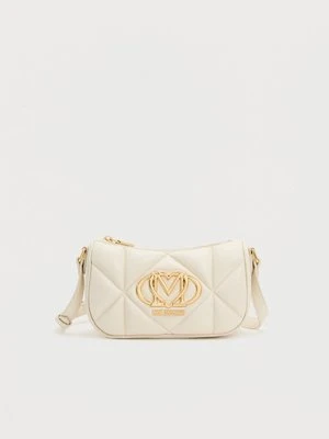 Torba na ramię LOVE MOSCHINO mleczny