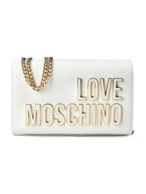 Torba na ramię LOVE MOSCHINO biały