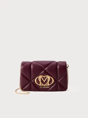 Torba na ramię LOVE MOSCHINO bordowy