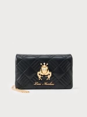 Torba na ramię LOVE MOSCHINO czarny