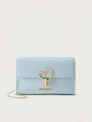 Torba na ramię LOVE MOSCHINO jasnoniebieski